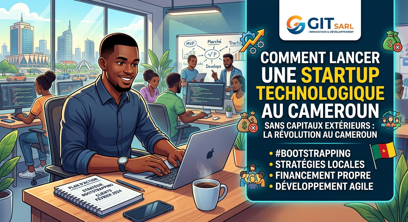 Comment lancer une startup technologique au Cameroun sans capitaux extérieurs