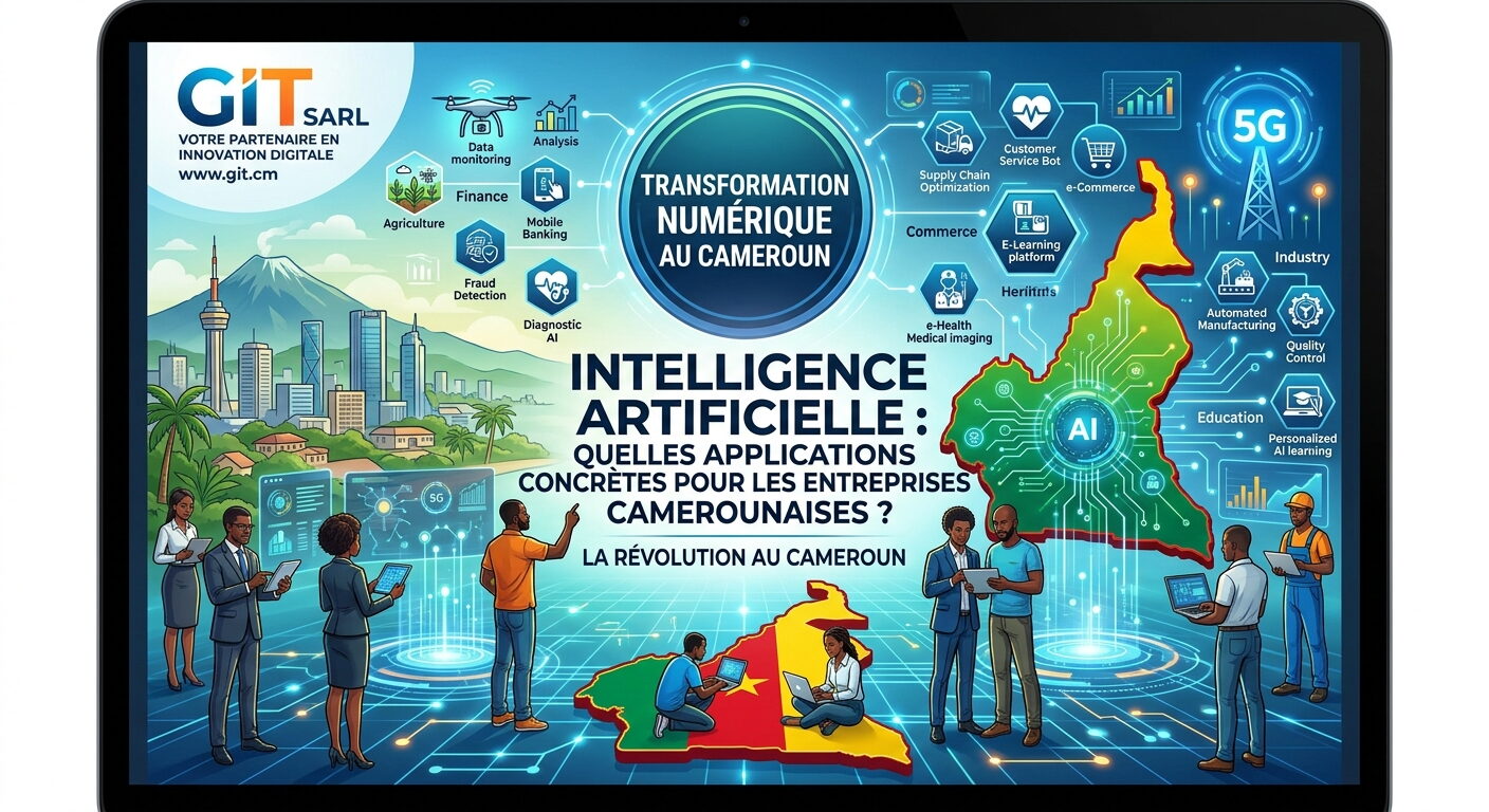 Intelligence artificielle : quelles applications concrètes pour les entreprises camerounaises ?