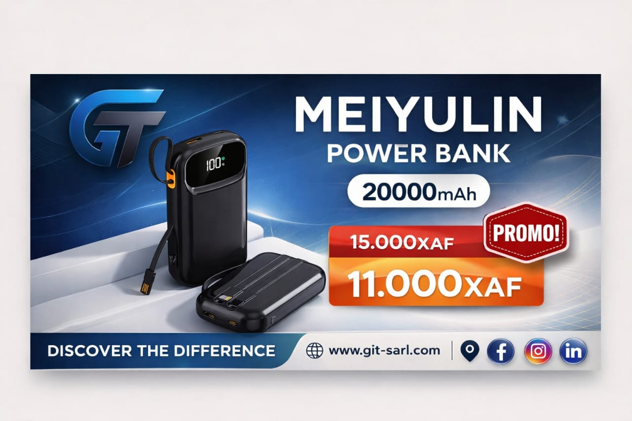 Batterie externe Meiyulin 20 000 mAh