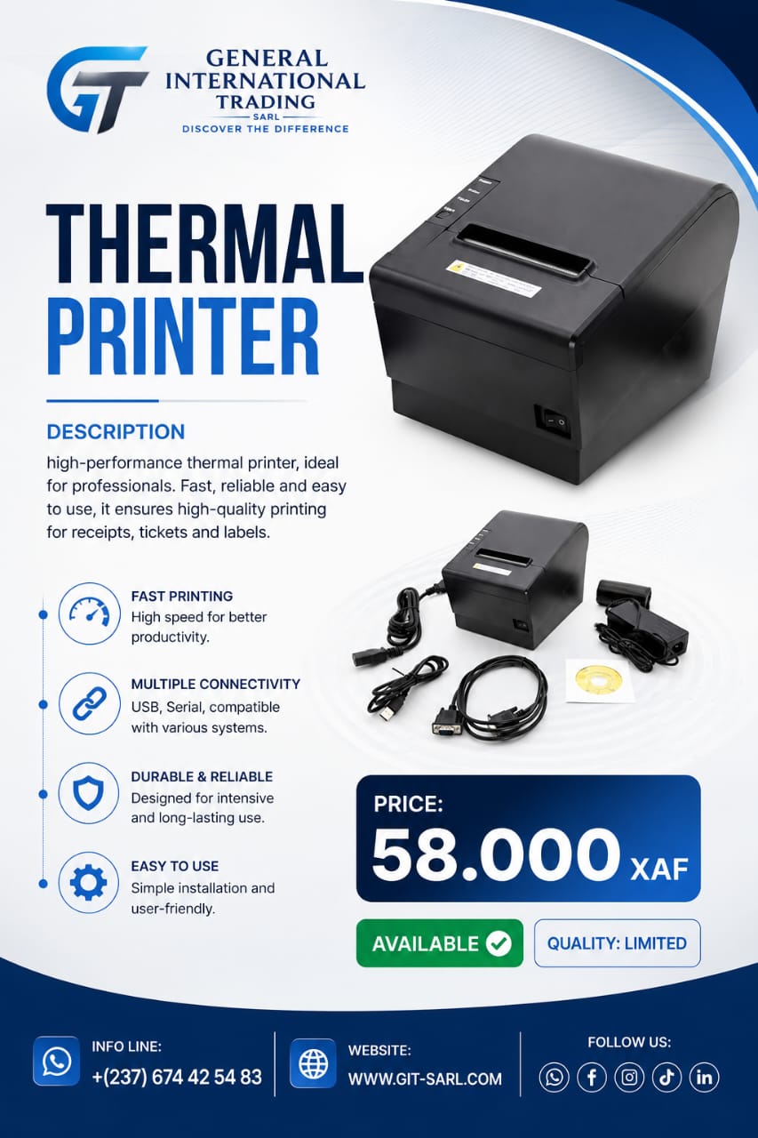 Imprimante thermique de tickets