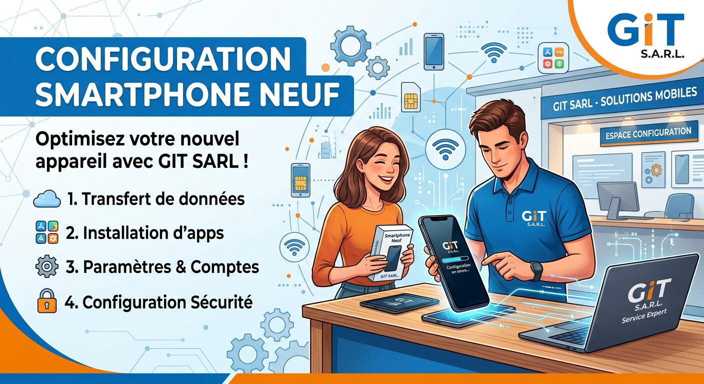 Configuration smartphone neuf