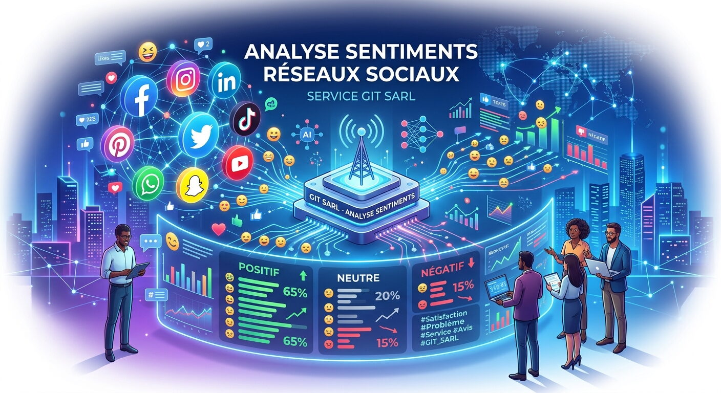 Analyse sentiments réseaux sociaux