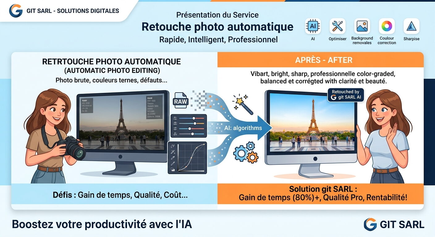 Retouche photo automatique