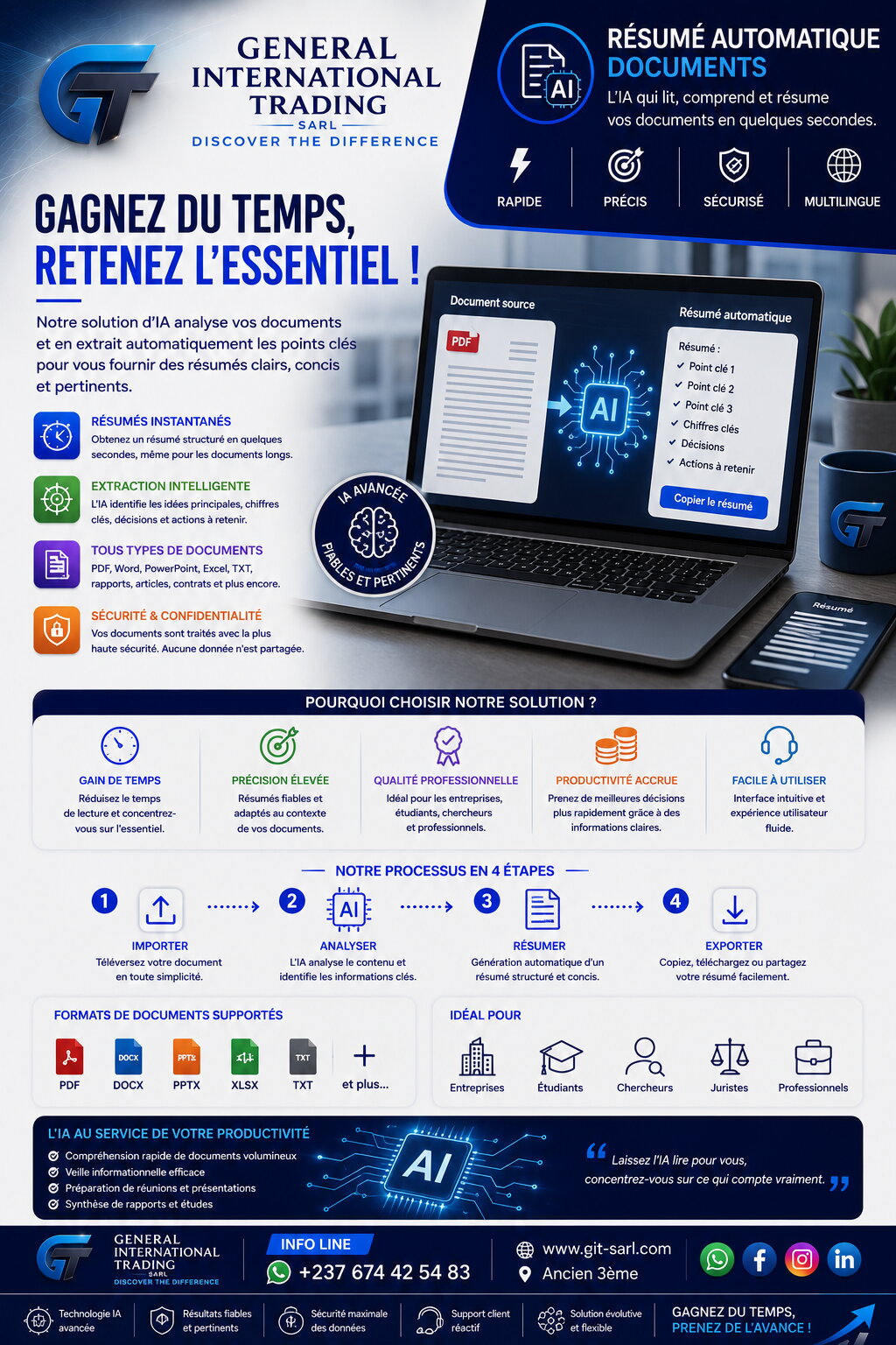 Résumé automatique documents