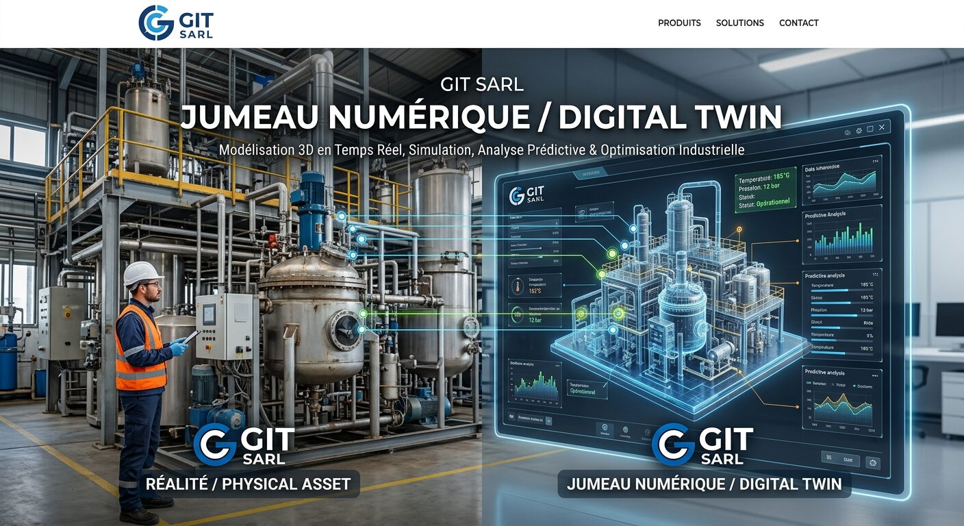 Jumeau numérique Digital Twin